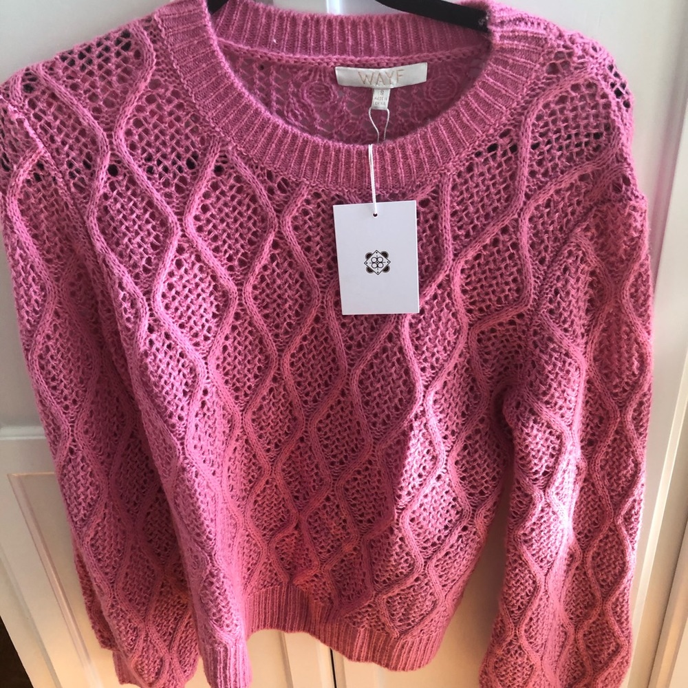 WAYF sweater S NWT